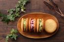 ボタニカルクッキーサンド(ピスタチオ2個、木苺2個)4個入り【送料無料】北海道・沖縄・離島(一部地域)を除く