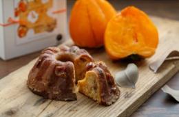 カスターニャ祇園坊柿とくるみのケーキ