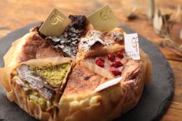 6種×2個セット　バスクチーズケーキ　カット【送料無料】北海道・沖縄・離島(一部地域)を除く